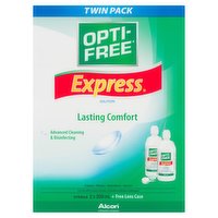 Opti-Free - Express Solution - Lasting Comfort Twin Pack, 2 Each