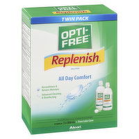 Opti Free - Replenish - Disinfecting Contact Lens Solution, 2 Each