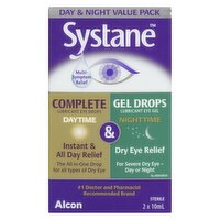 Systane - Day & Night Eye Lubricant, 2 Each