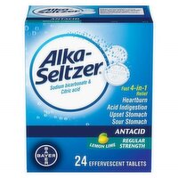 Alka Seltzer - Lemon Lime, 24 Each