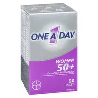 ONE A DAY - Women 50+ Complete Vitamin, 90 Each