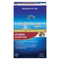 HydeaSense - VitaPro for Dry Eyes Drops, 10 Millilitre