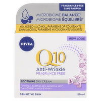 Nivea - Q10 Power Anti-Wrinkle Moisturiser + Fragrance Free, 50 Millilitre