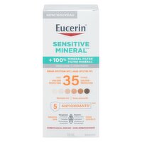 Eucerin - Sensitive Mineral SPF 35 Tinted Face Sunscreen, 50 Millilitre