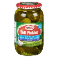 BICKS - Garlic Dill 50 % Less Salt Pickle, 1 Litre
