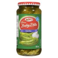 Bicks - Premium Baby Dills Garlic Pickles, 500 Millilitre