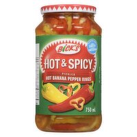 Bicks - Hot Pepper Rings, 750 Millilitre
