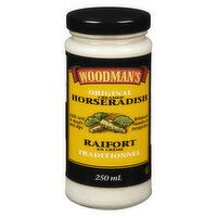 Woodman's - Creamed Horseradish, 250 Millilitre