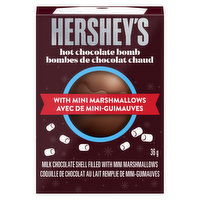 Hershey - Hot Chocolate Bomb with Mini Marshmellows, 36 Gram