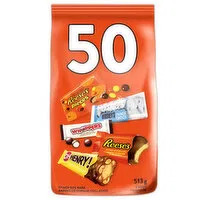 Hershey's - Snack Size Bars, Assorted Chocolates, 50 Each