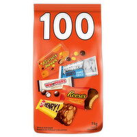 Hershey's - Snack Size Assorted Chocolate Bars, 100 Each