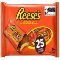 Hershey's - Reese's Peanut Butter Cups, 25 Each