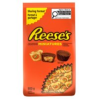 Reese - Peanut Butter Cups Miniatures, 900 Gram