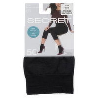 Secret - Anklet Sheer Socks - Black, 2 Each