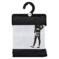 Secret - Essential Cotton Legging Black, Large, 1 Each