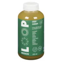 Loop - Raw Cold-Pressed Juice, Deep Green, 355 Millilitre