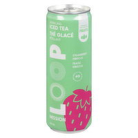 Loop - Strawberry Hibiscus Sparkling Iced Tea, 355 Millilitre