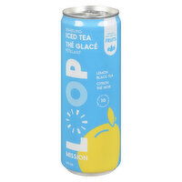 Loop - Lemon Sparkling Black Iced Tea, 355 Millilitre