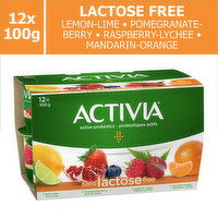 Activia - Yogurt Lactose Free 2.8% M.F - Assorted, 12 Each