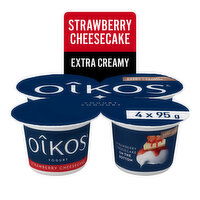 Oikos - EC Strawberry Strawberry Cheesecake, 4 Each