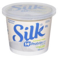 Silk - Plain Protein Plant-Based Yogurt, 500 Gram