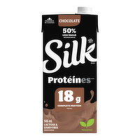 Silk - High Protein Soy Beverage, Chocolate, 946 Millilitre