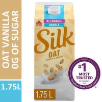 Silk - SILK Oat Milk Alt Vanilla Unsweetene