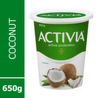 Activia - Probiotic Yogurt - Coconut, 650 Gram