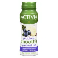 Activia - Blueberry Banana Smoothie, 190 Millilitre