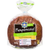CITY BREAD - Pumpernickel Sliced Loaf, 450 Gram