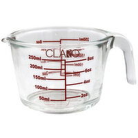 CLARO - Glass Cup Measuring 1 Cup, 1 Each