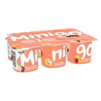 Yoplait - Minigo Duo Yogurt Raspberry/Peach/Vanilla