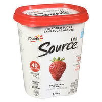 Yoplait - Source Strawberry Yogurt Tub, 630 Gram