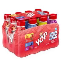 Yoplait - YOP Drinkable Yogurt - Variety Pack, 12 Each