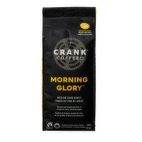 Crank - Morning Glory Whole Bean Coffee Organic, 340 Gram