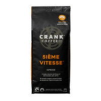 Crank - 5ieme Vitesse Whole Bean Coffee Organic, 340 Gram