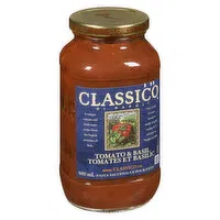 CLASSICO - Tomato & Basil, 600 Millilitre