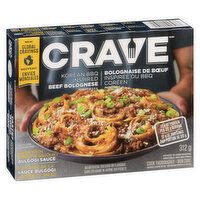 Crave - Beef Bulgogi Bolognese, 312 Gram