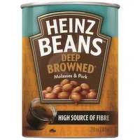 Heinz - Very High Source of Fibre. Low in Fat & Saturated Fat. Trans Fat & Cholesterol Free. Excellent Source of Iron. Source of Calcium. No Preservatives. Proudly Prepared in Canada.