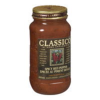 CLASSICO - Arrabbiata Spicy Red Pepper Spaghetti Pasta Sauce.