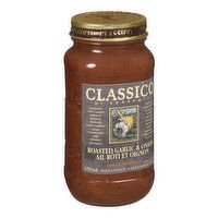 CLASSICO - Roasted Garlic & Onion Spaghetti Pasta Sauce, 650 Millilitre