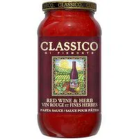 CLASSICO - Di Piemonte Red Wine & Herb Pasta Sauce, 650 Millilitre