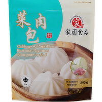 Family Garden - Cabbage & Pork Bun, 390 Gram