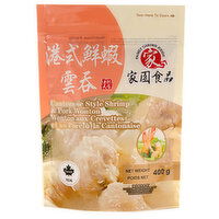 Family Garden - Shrimp Pork Wonton, 400 Gram