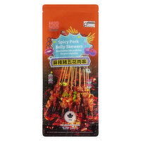 DuoDuo - Spicy Pork Belly Skewer, 12 Each