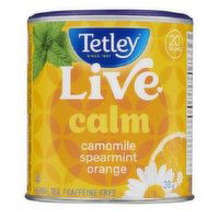 Tetley - Live Calm Camomile Spearmint Orange Tea, 30 Gram