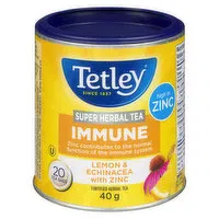 Tetley - Super Herbal Tea Immune Lemon Echinacea