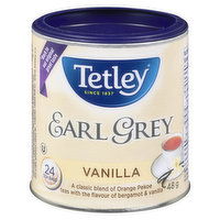 Tetley - Earl Grey Vanilla Specialty Tea, 24 Each