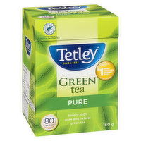 Tetley - Pure Green Tea, 80 Each