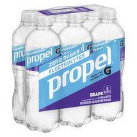 Propel - Grape Water, 6 Each